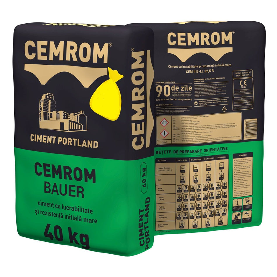 Ciment Cemrom  42.5 N 40 Kg