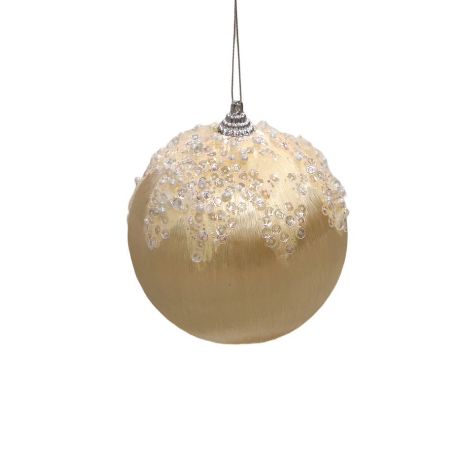 Glob Matase Cu Margele 10 Cm Pl 52044cw10 Xmas
