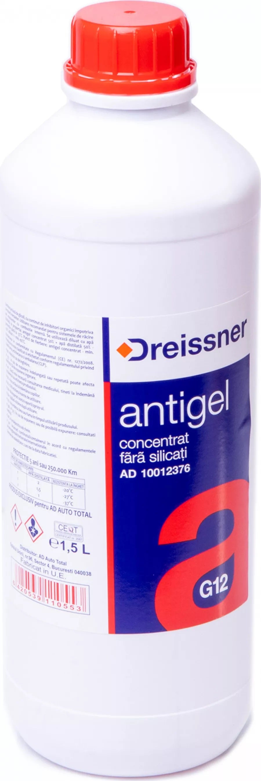 Antigel Concentrat G12 Rosu(1) - Dreissner
