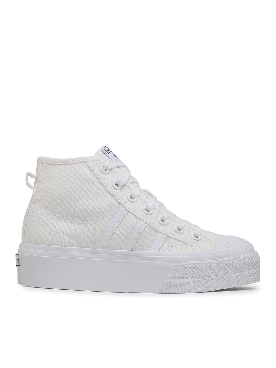 Sneakers femei Adidas Nizza Platform Mid FY2782 Alb