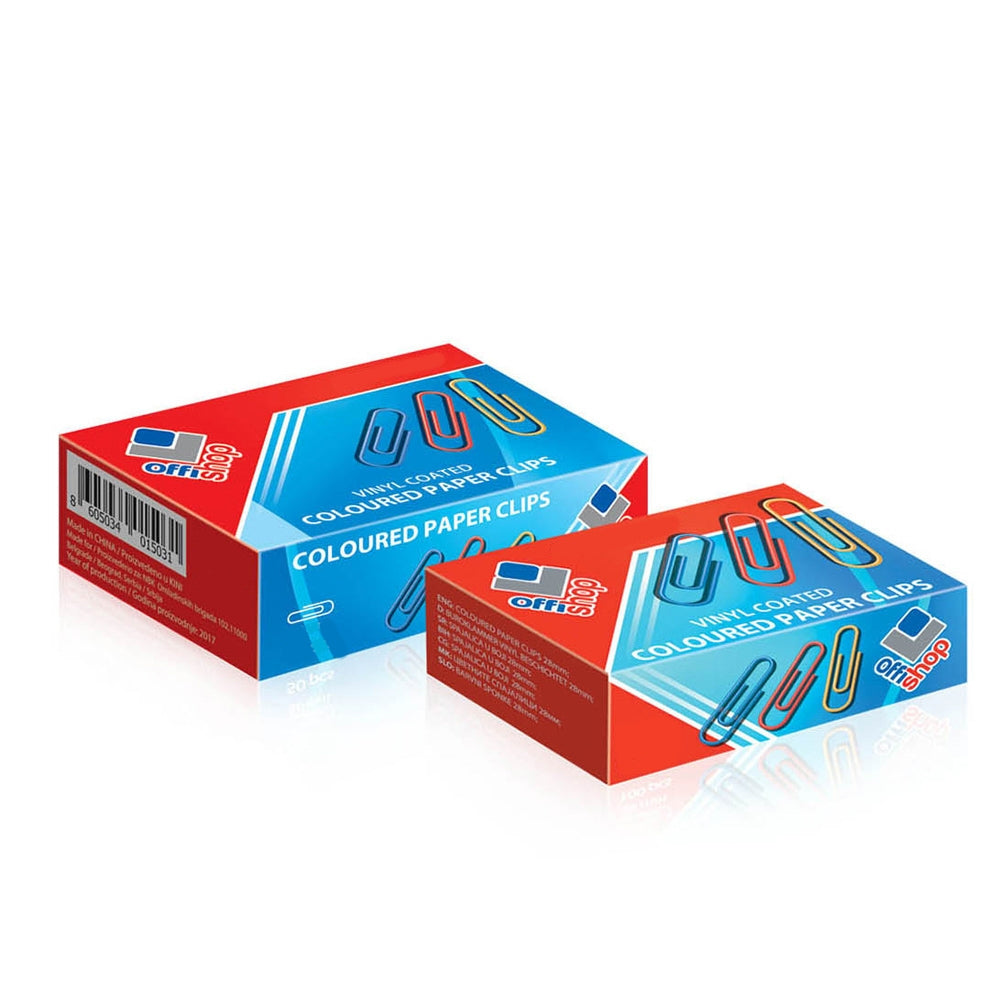 Agrafe Birou Color, 28mm, 100 Buc/Cut Of004 Offishop