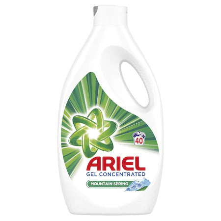 Detergent Rufe Lichid  Mountain Spring Ariel, 2.2l