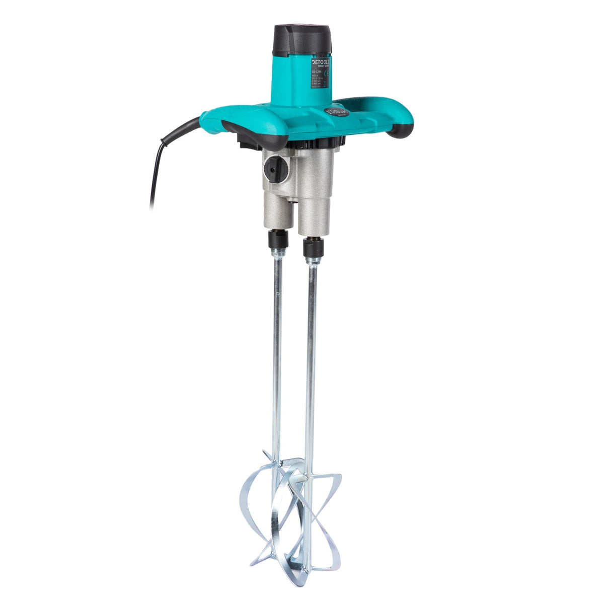 Amestecator materiale construcții cu 2 palete, 1800 W și viteză variabilă Detoolz DZ-C298
