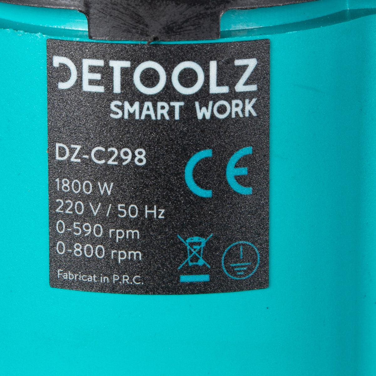 Amestecator materiale construcții cu 2 palete, 1800 W și viteză variabilă Detoolz DZ-C298