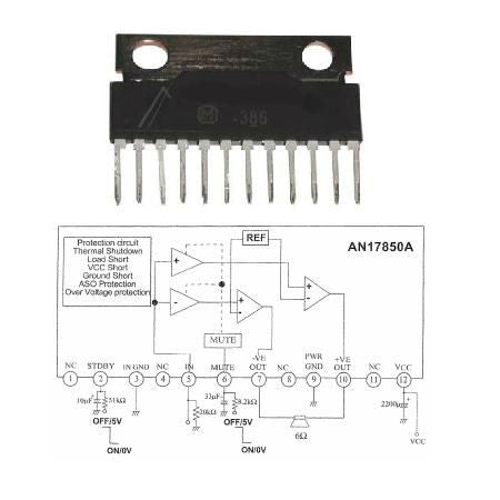 Amplificator Audio 37.5w