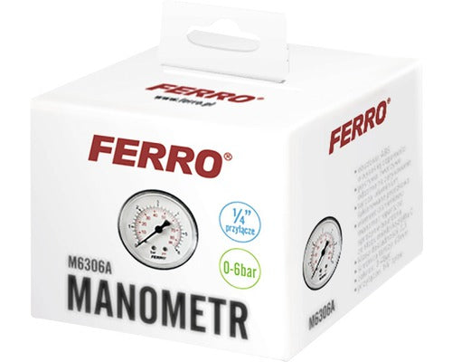 Manometru Axial 1/4x63mm