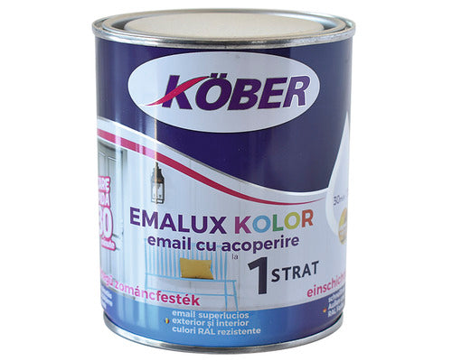 Email Emalux Kolor Alb Ral9016, 0.75 L