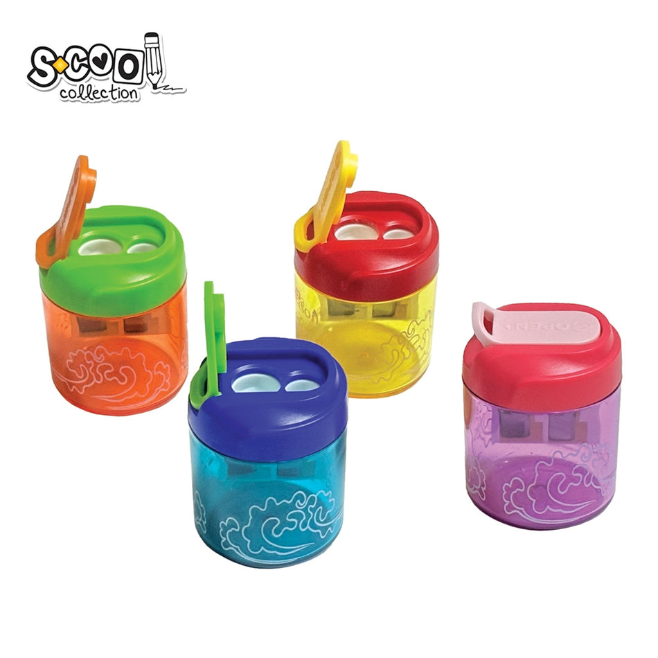 Ascutitoare Dubla Cu Container 8907