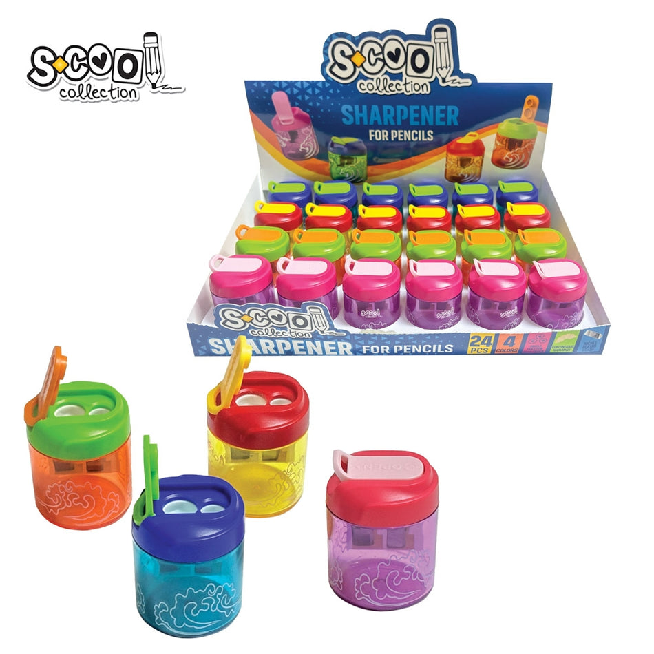 Ascutitoare Dubla Cu Container 8907