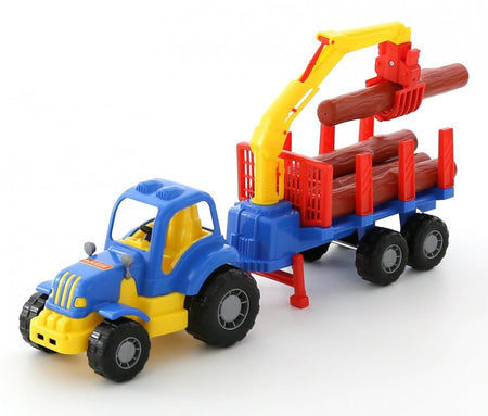 Trailer+remorca+lemne - Powertruck, 77x19x25 Cm Wader 58348