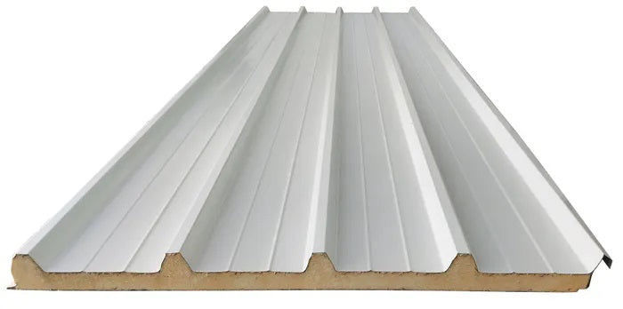 Panou Termoizolant Acoperis 40x1000x3000mm Ral9002