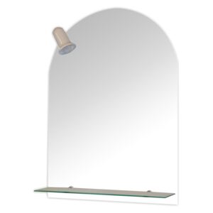 Oglinda 70x50 Cm Cu Spot Si Etajera Yh-8011a Gobe