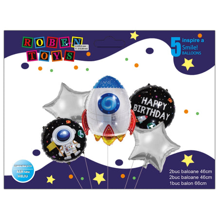 Balon, Folie Aluminiu, Racheta