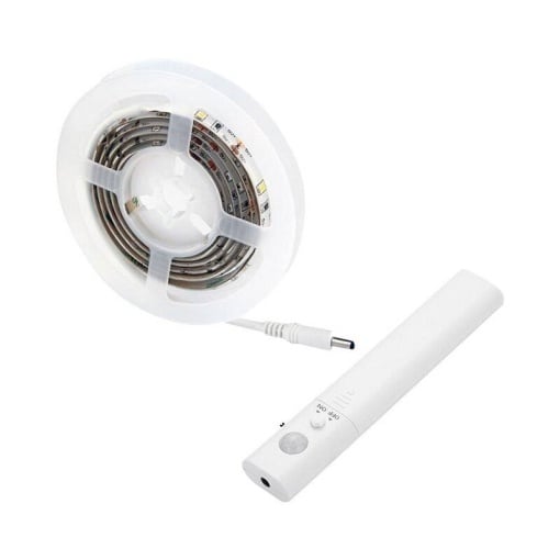 Banda V-Tac Led 2.4w 1m 4000k Senzor Miscare Alimentare Baterii 4xaaa
