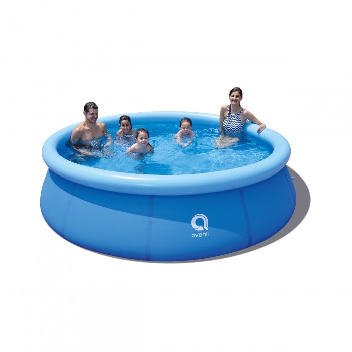 Piscină Gonflabilă Auto-portantă , 420 x 84 cm, cu Pompă de Filtrare Inclusă, 7820L Avenli
