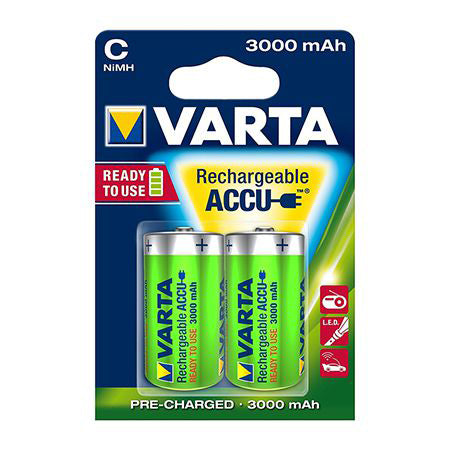 Acumulator R14 Nimh 3000mah Blister 2buc Varta