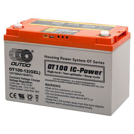 Acumulator Gel Deep Cycle Afisaj 12v 100ah
