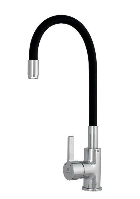 Baterie Bucatarie Pipa Flexibila Negru