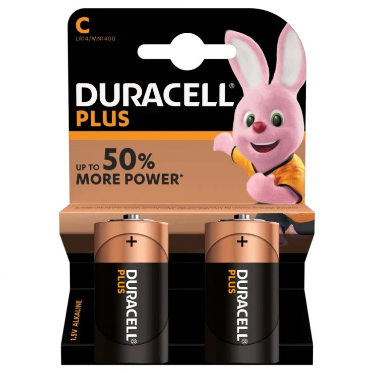 Baterie Alcalina Lr14 Blister 2 Buc Duracell