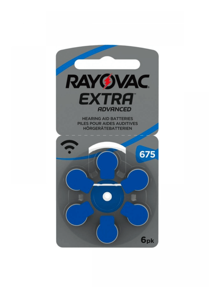 Baterie Auditiva Rayovac 675 Blister 6 Buc