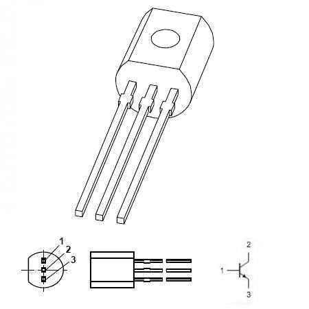Tranzistor Npn Medie Putere 45v 1.5a