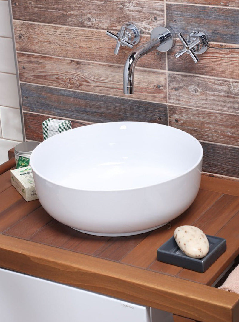Lavoar Sette Alb S04080100, 42x42x13.5cm