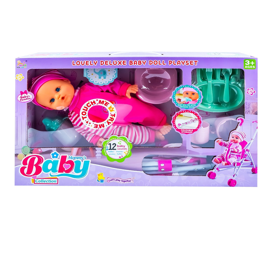 Bebelus Muzical Care Face Pipi+accesorii  40435