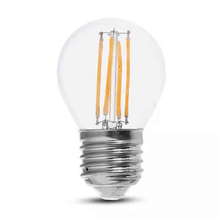 Bec E27 G45 Cu Filament Led 6w