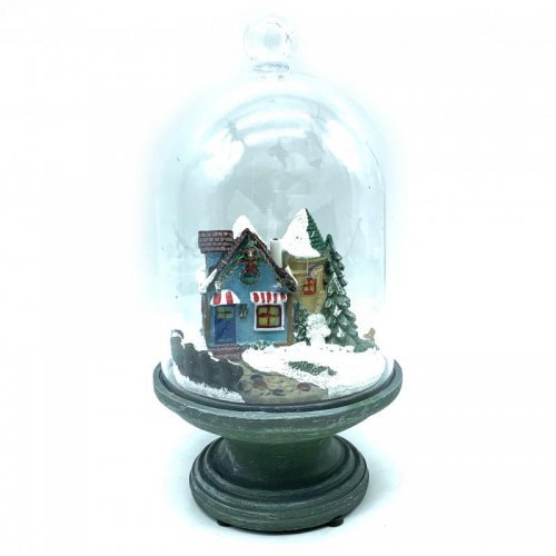 Scena Rasina In Cupola Sticla 834 Xmas