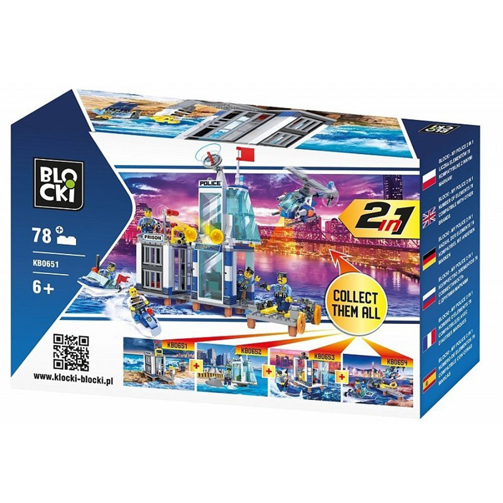 Blocki My Police, Inchisoare, 78 Piese Kb0651
