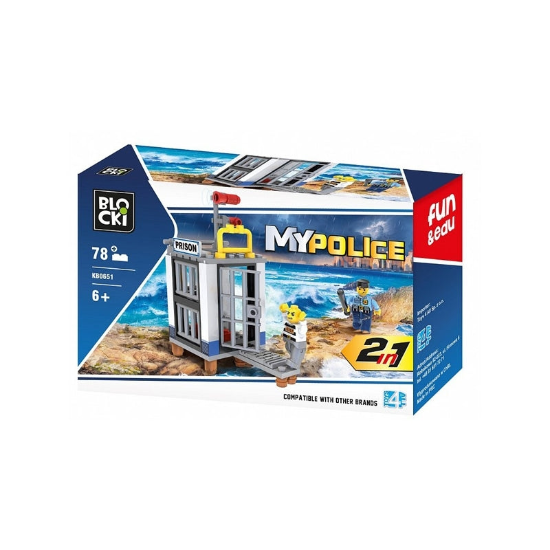 Blocki My Police, Inchisoare, 78 Piese Kb0651