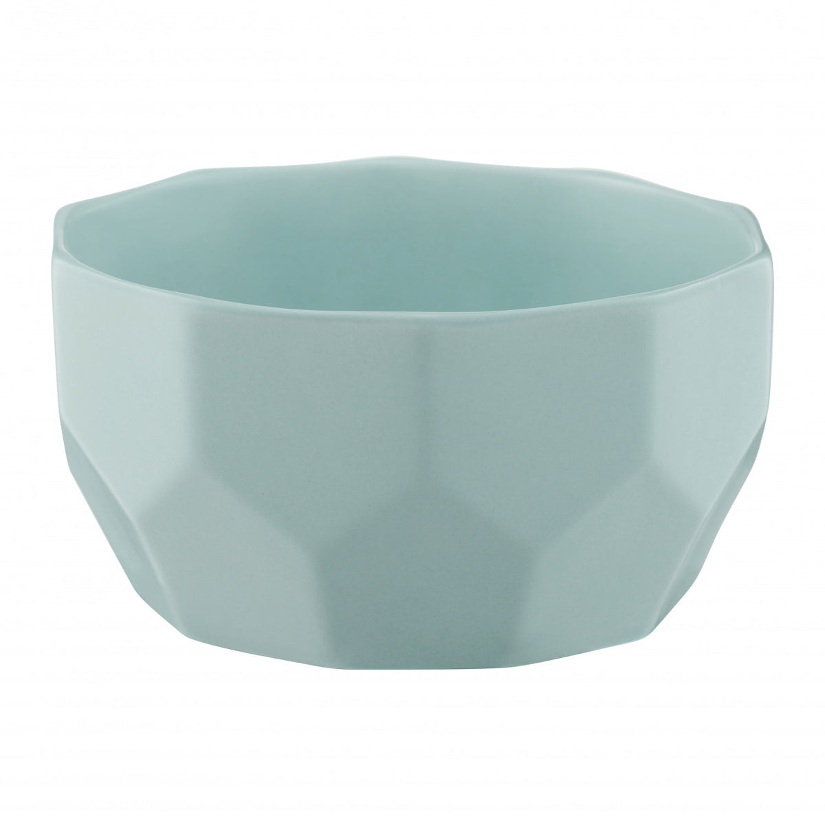 Bol Diamond 13 cm din porțelan, design elegant, Ambition Menta