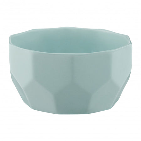 Bol Diamond 13 cm din porțelan, design elegant, Ambition Menta