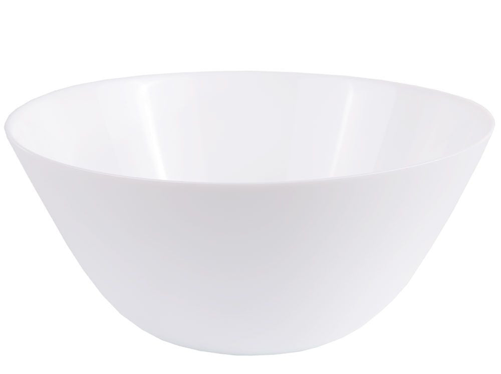 Bol sticlă albă Arcopal Zelie, pentru servire masă Horeca 18 cm