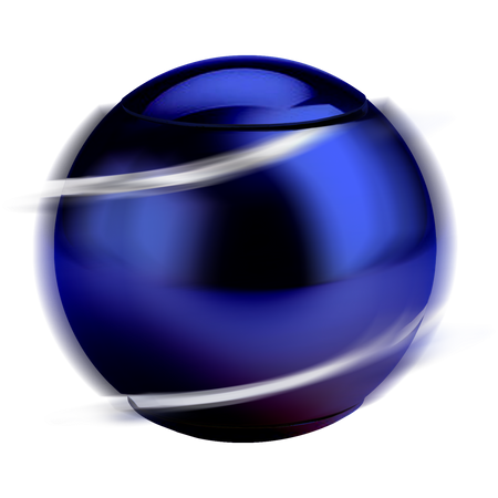 Bopster Spin Ball, Albastru