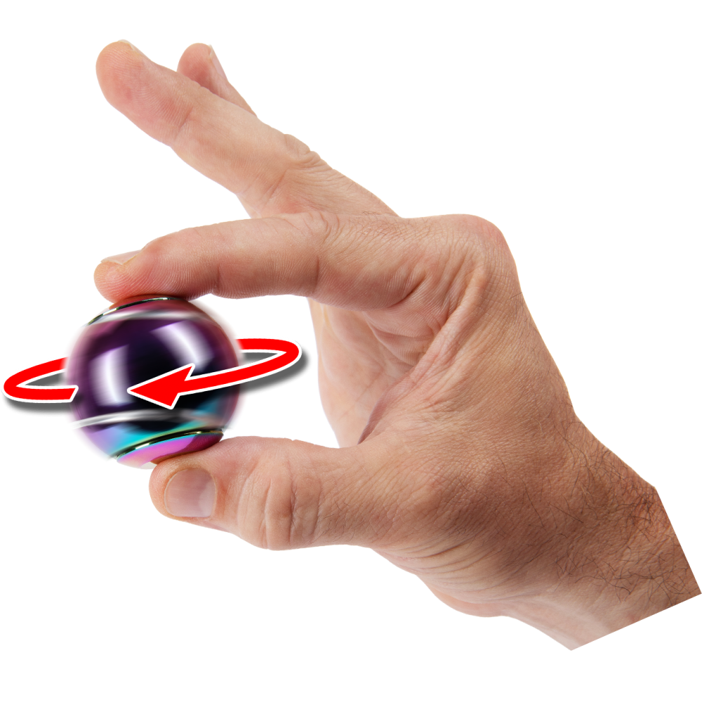 Bopster Spin Ball, Multicolor, Metalizat