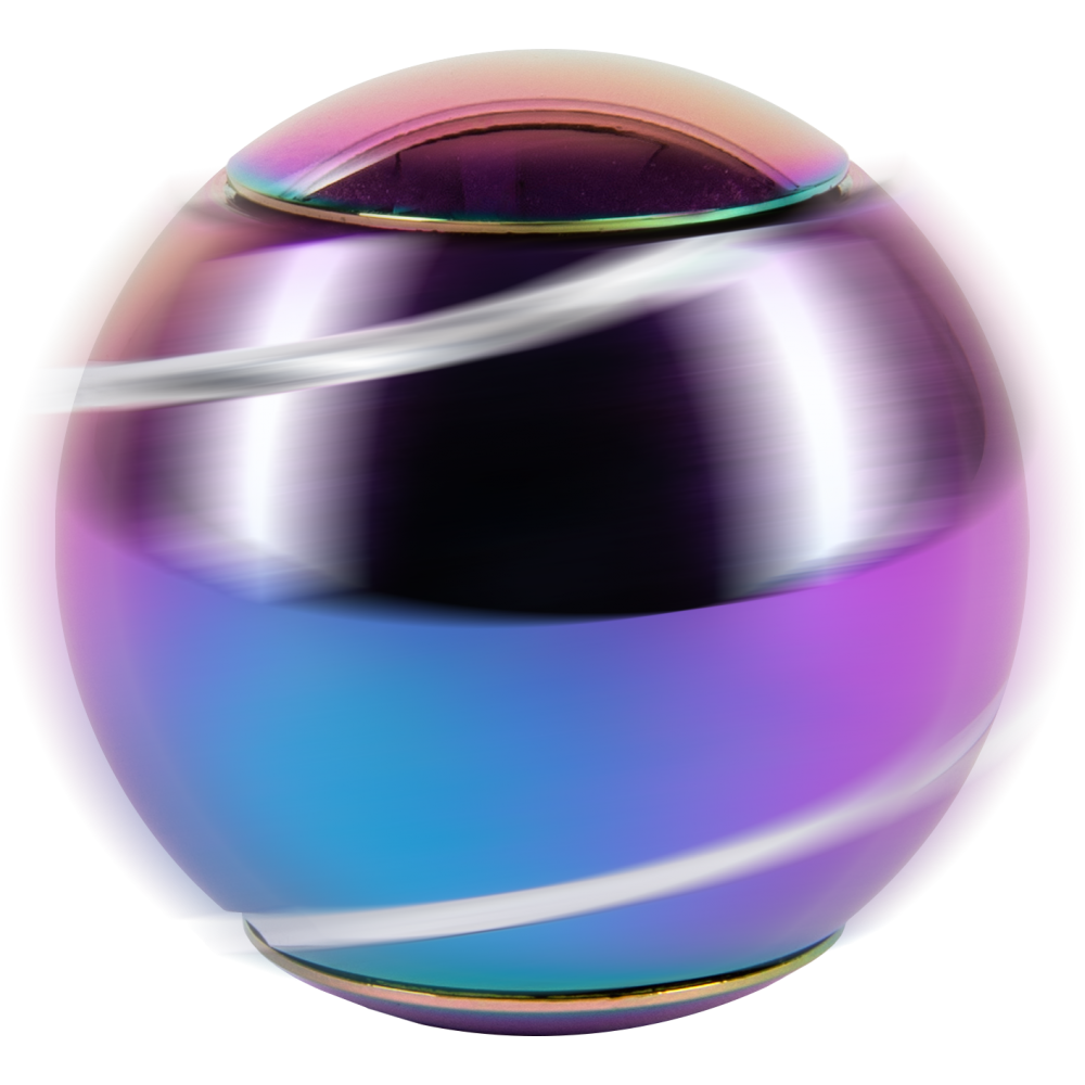 Bopster Spin Ball, Multicolor, Metalizat