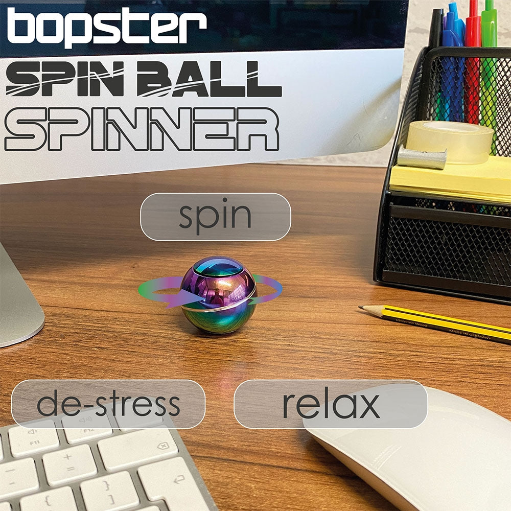 Bopster Spin Ball, Multicolor, Metalizat