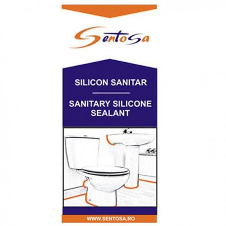 Silicon Sanitar, Alb, 280ml