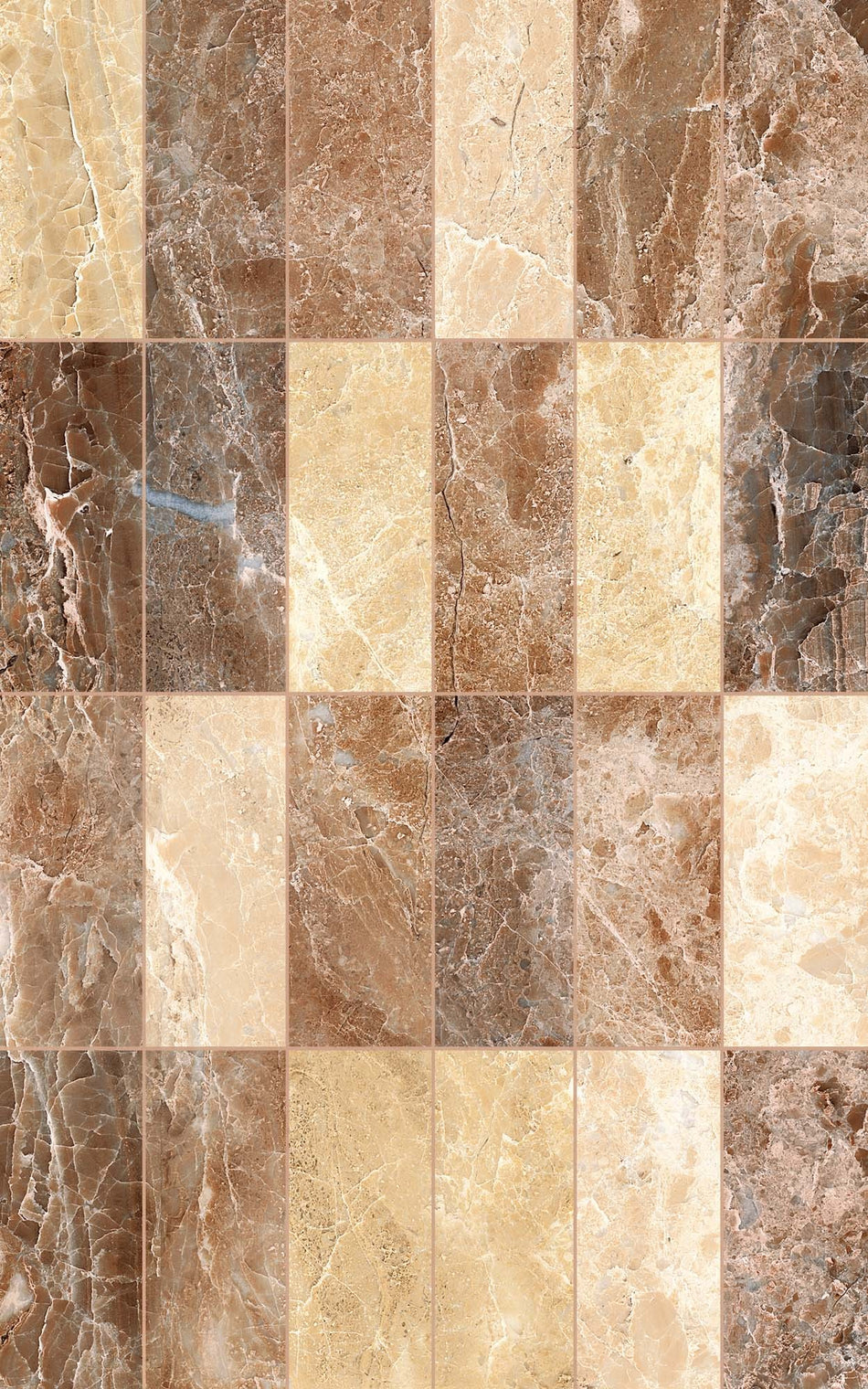 Decor Bernina Mosaic Brown 5998 25x40 , 1.20 Mp/cutie