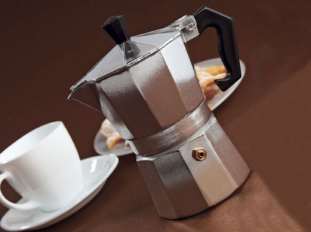 Cafetieră filtru Mocca și espressor aragaz Domotti pentru preparare rapidă 300 ml