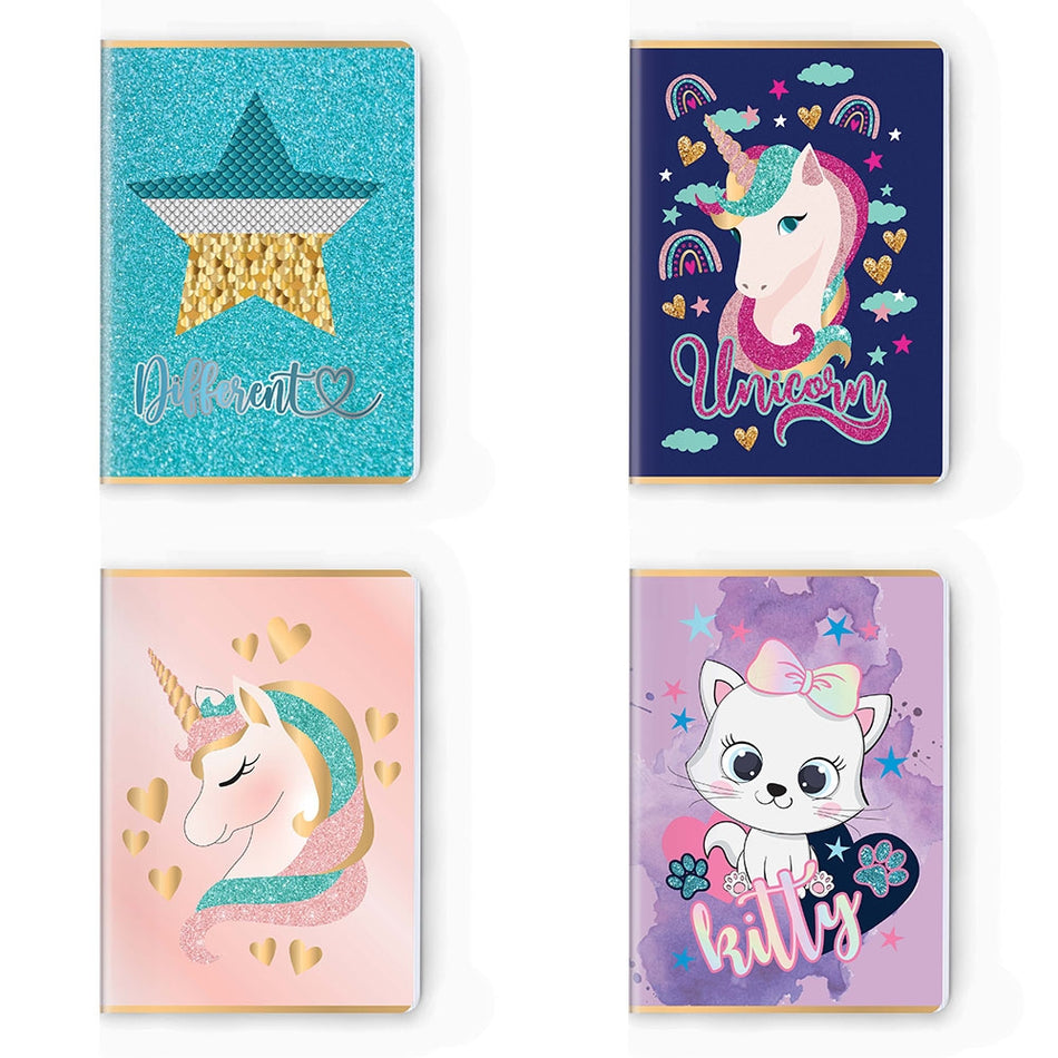 Caiet A4, 52 File Ar, Premium,girls Collection, S-cool