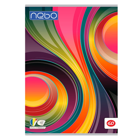 Caiet A4 60 File, Nebo Premium, 80 G, Ar