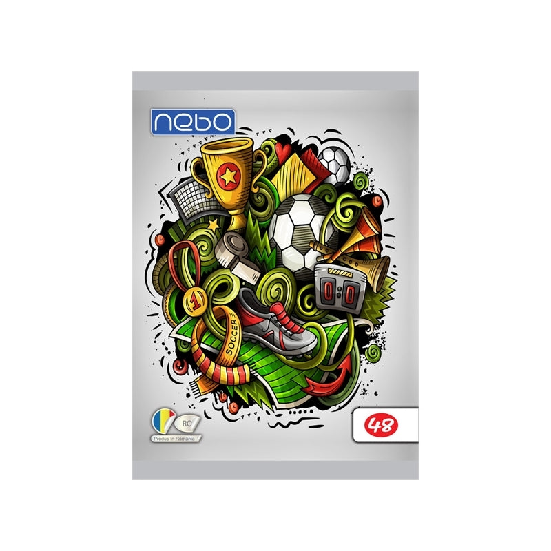 Caiet A5 48 File Nebo, Foi Veline 16583