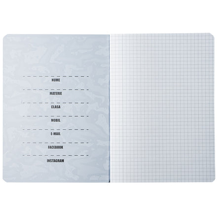 Caiet A5, 52 file, premium Boys Collection, S-COOL / OFFISHOP SC1771