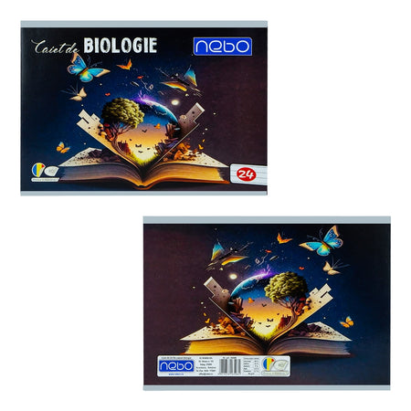 Caiet Biologie A4, 24 File