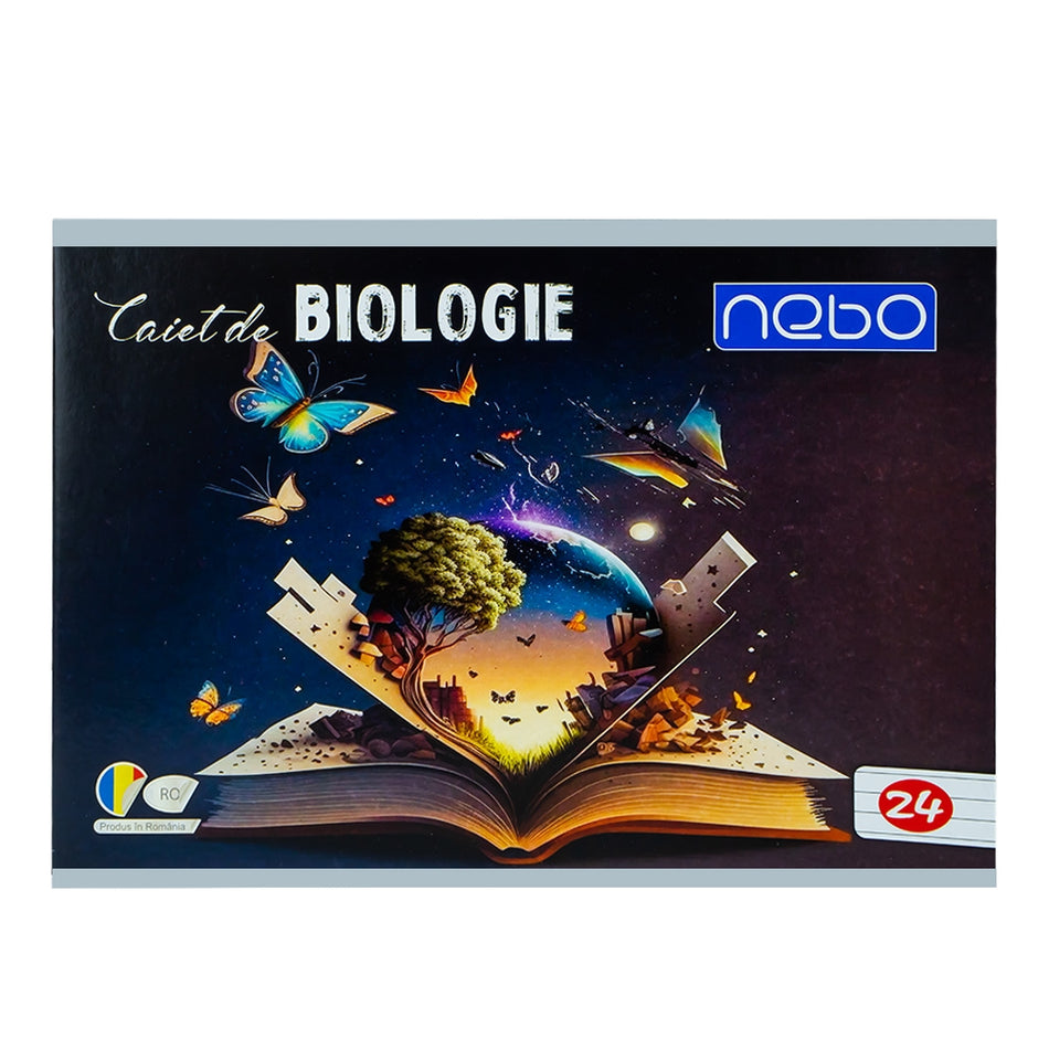 Caiet Biologie A4, 24 File