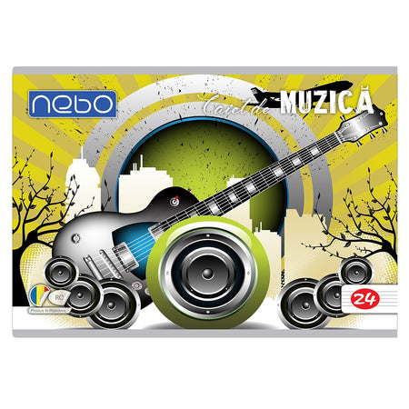 Caiet Muzica 24 File Nebo 16597