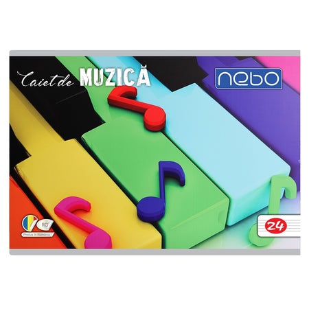 Caiet Muzica 24 File Nebo 16597