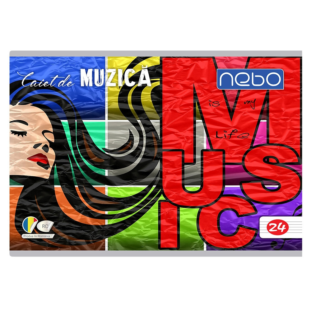Caiet Muzica 24 File Nebo 16597